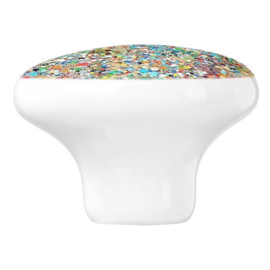 Confetti's Ceramic Pull Keramische Knop (Zijkant)
