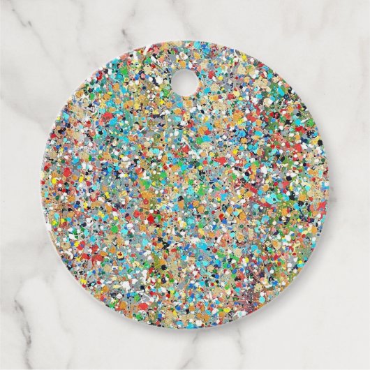 Confetti's Favor Tags Bedankjes Labels (Voorkant)