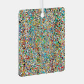 Confetti's Metal Ornament (Voorkant Rechts)