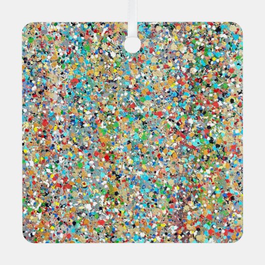 Confetti's Metal Ornament (Voorkant)