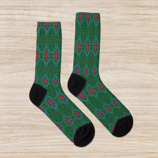 Confianza textiel textuur mandala patroon sokken