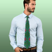 Confianza textiel textuur mandala patroon stropdas