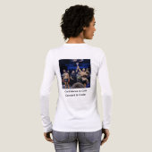 Confidence Is Cute Consent Is Cooler Tri-Blend Shirt (Achterkant)