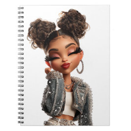 Confident Couture Cutie Spiral Photo Notebook Notitieboek