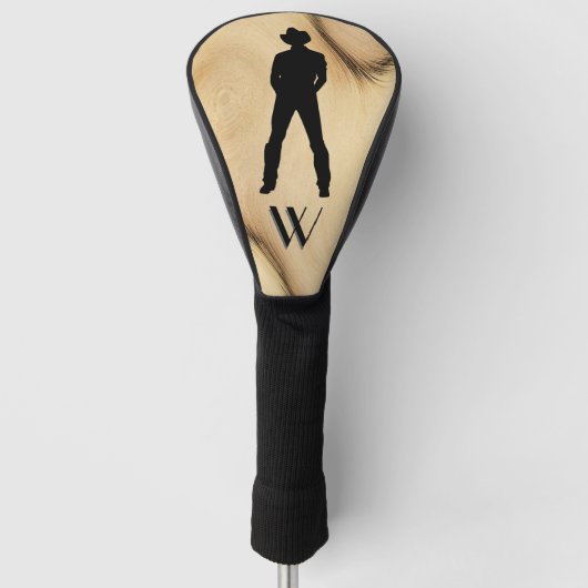 Confident Cowboy Golfheadcover (Voorkant)