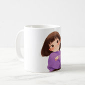 Confident Girl Koffie Thee Mokken en kopjes (Voorkant links)