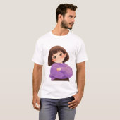 Confident Girl Mannen T-Shirts (Voorkant volledig)