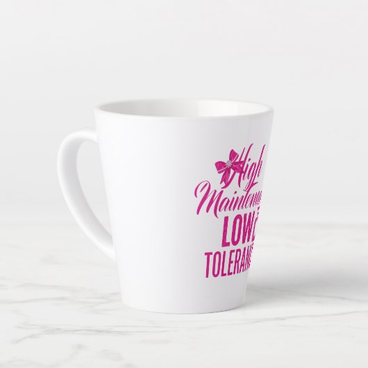 Confident High Standards Saying Latte Mok (Linkerhoek)