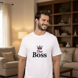 Confident Men’s Graphic Tee, Gift for Leaders T-shirt