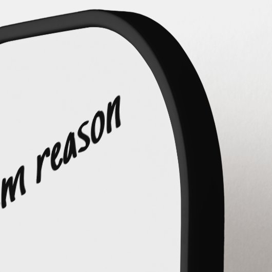 Confident Monkey  Pickleball Paddle (Links Detail)