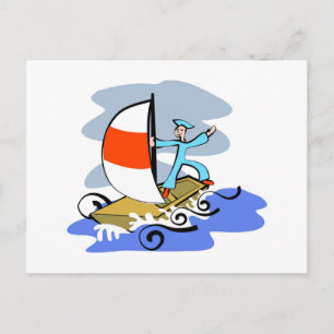 Confident Sailor Briefkaart