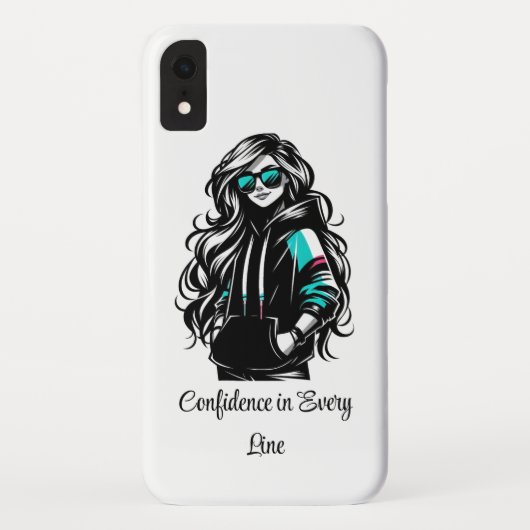 Confident Streetwear Girl Case-Mate iPhone Case (Achterkant)