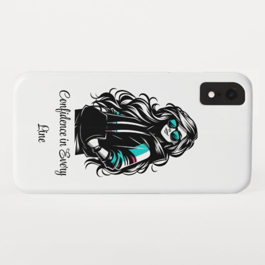 Confident Streetwear Girl  Case-Mate iPhone Case (Achterkant (horizontaal))