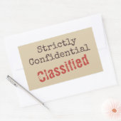 Confidential Stickers (Envelop)