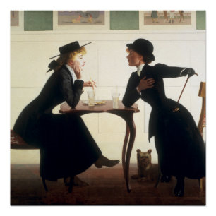 Confides door Harry Watrous Poster