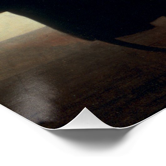 Confides door Harry Watrous Poster (Hoek)