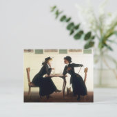 Confides door Harry Watrous Poster Briefkaart (Staand voorkant)