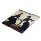 Confides door Harry Watrous Poster Tegeltje (Zijkant)