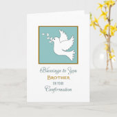 Confirmation Kaart Brother (Gele Bloem)