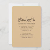 Confirmation!REMOVE! | Aangepaste foto met milde l Kaart (Achterkant)