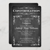 Confirmation!REMOVE! | Chalkboard LOOK | Kruis | S Kaart (Voorkant / Achterkant)