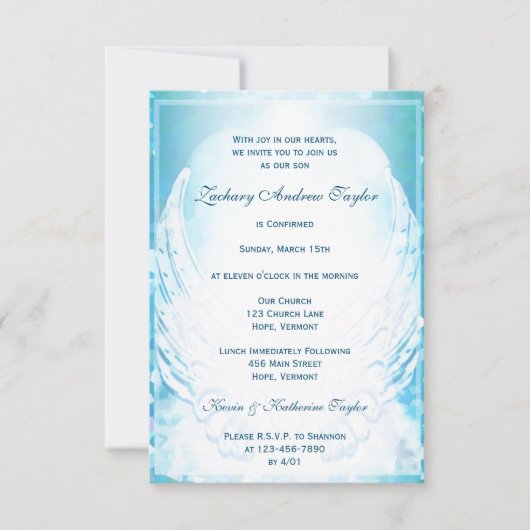 Confirmation!REMOVE! Kaart (Voorkant)