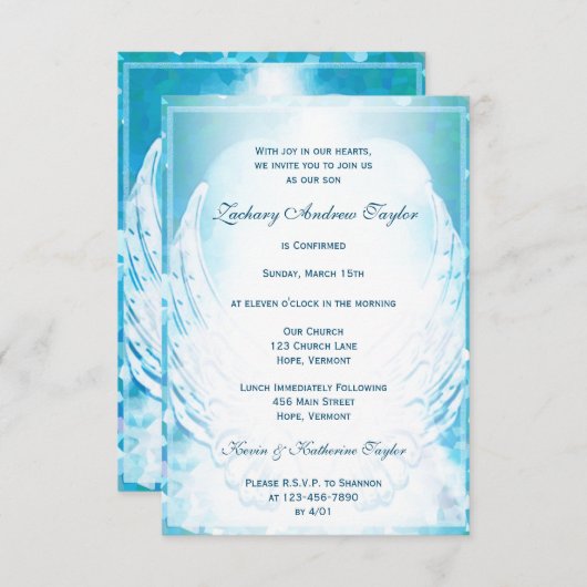 Confirmation!REMOVE! Kaart (Voorkant / Achterkant)