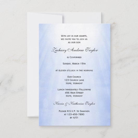 Confirmation!REMOVE! Kaart (Voorkant)