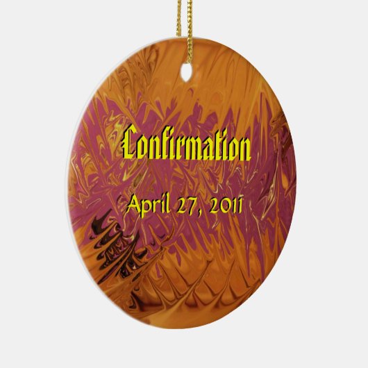 Confirmation!REMOVE! Keramisch Ornament (Rechts)