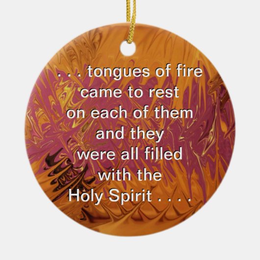 Confirmation!REMOVE! Keramisch Ornament (Voorkant)