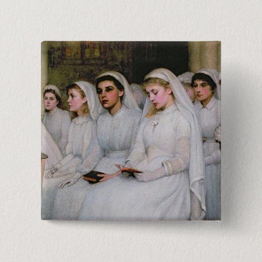 Confirmation!REMOVE! Vierkante Button 5,1 Cm (Voorkant)