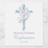 Confirmation Wijn Etiket (Enkel label)