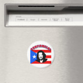 CONFIRMELA Con Bandera de Puerto Rico Magneet (Insitu (Vaatwasser))