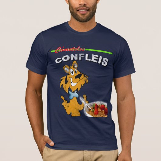 Confleis Distress-look T-shirt (Voorkant)
