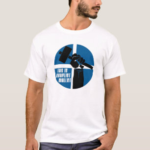 Conflict Mallet Logo T-shirt