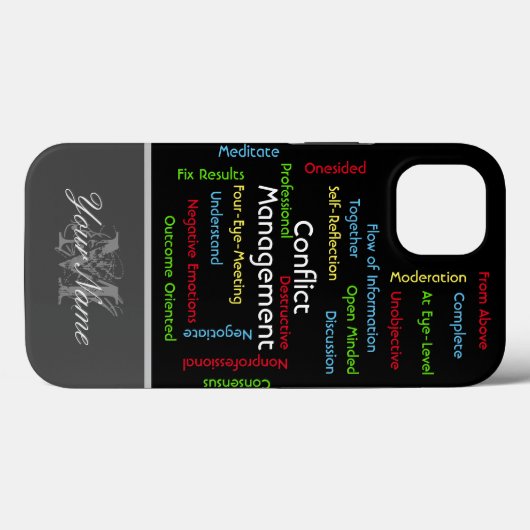 Conflictbeheer voor projectmanagers Case-Mate iPhone case (Achterkant (horizontaal))