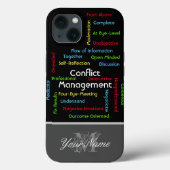 Conflictbeheer voor projectmanagers Case-Mate iPhone case (Achterkant)