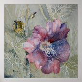 Confluence-Hollyhock Lines Poster (Voorkant)