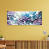 Confluence in Motion Canvas Afdruk (Insitu (Woonkamer))