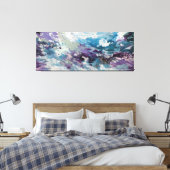 Confluence in Motion Canvas Afdruk (Insitu (Slaapkamer))