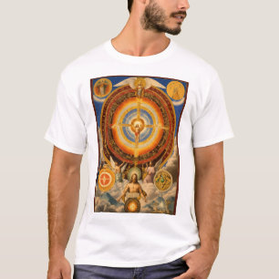 Confluence of Neo Gnostic Wisdom: De Heilige Driev T-shirt