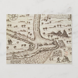 Confluence of the Niger Briefkaart