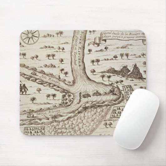 Confluence of the Niger Muismat (Met muis)