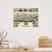 Confluence, PA Panoramic Map - 1905 Poster (Keuken)