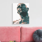 Confluentie van David Zahn Canvas Afdruk (Insitu (Woonkamer))