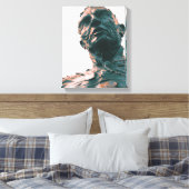 Confluentie van David Zahn Canvas Afdruk (Insitu (Slaapkamer))