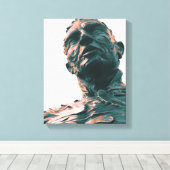 Confluentie van David Zahn Canvas Afdruk (Insitu (Houten vloer))