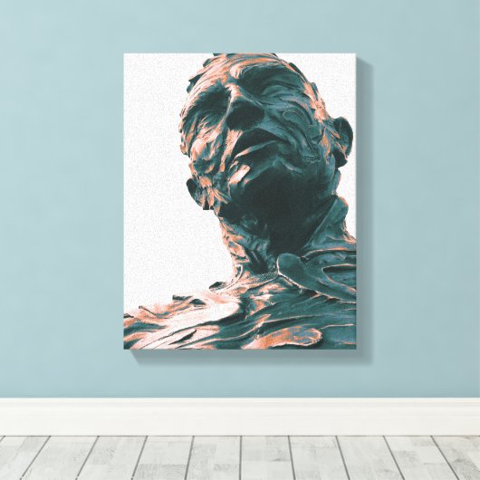 Confluentie van David Zahn Canvas Afdruk (Insitu (Houten vloer))