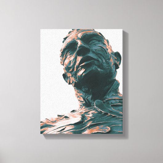 Confluentie van David Zahn Canvas Afdruk (Voorkant)