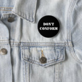 Conform niet ronde button 5,7 cm (In situ)